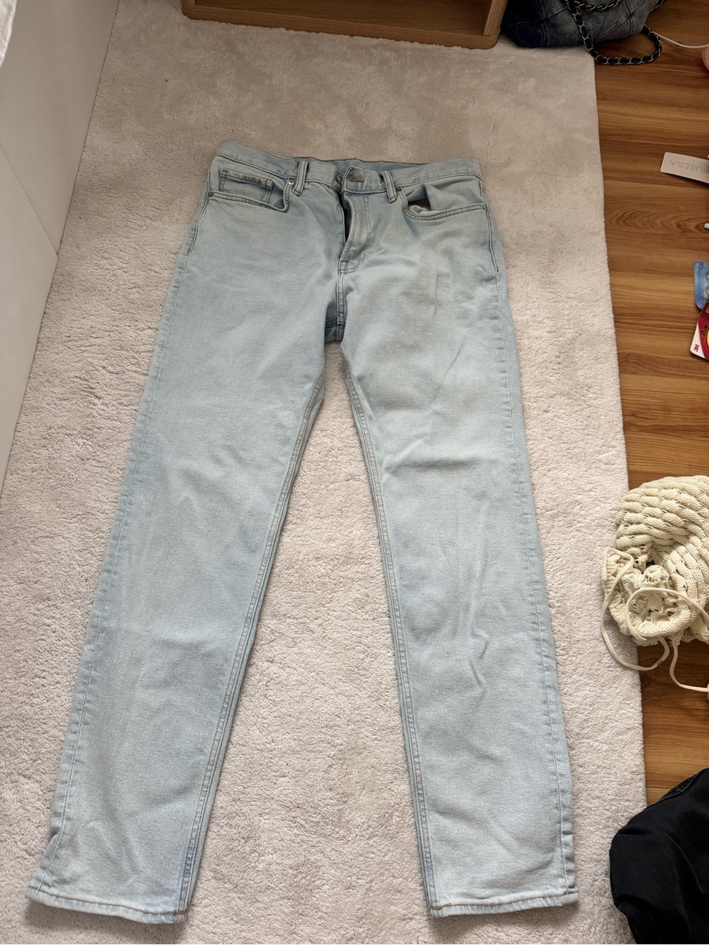 H&M Pale Blue Skinny Jeans